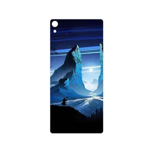 MAHOOT Blue Mountains Digital Art Cover Sticker for Sony Xperia XA Ultra