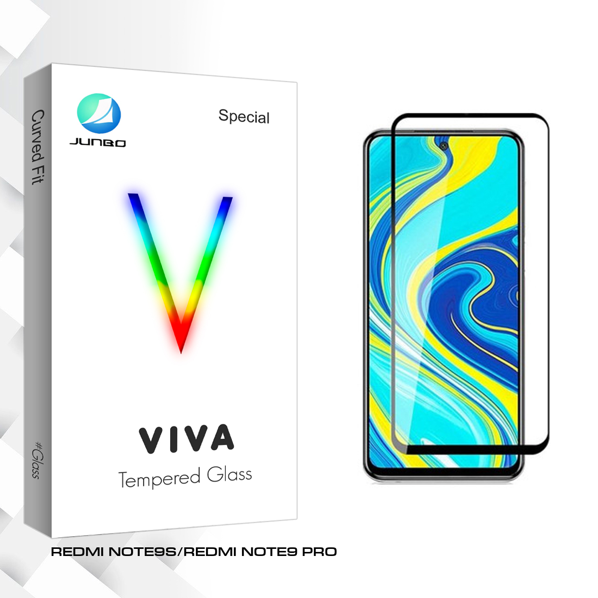 محافظ صفحه نمایش سرامیکی جانبو مدل Viva Glass مناسب برای گوشی موبایل شیائومی REDMI NOTE9S/NOTE9 PRO عکس شماره 2