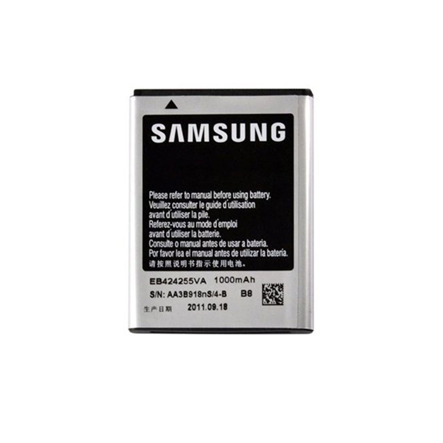 باتری موبایل مدل eb-424255va ظرفیت 1000 میلی آمپر ساعت مناسب برای گوشی موبایل سامسونگ s380c