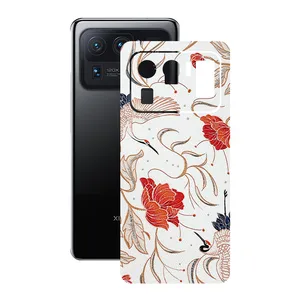 Remax cover sticker Leth model flower design suitable for Xiaomi Mi 11 Ultra mobile phone