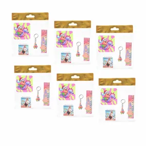 بسته لوازم تحریر مدل  4 تکه چوبی طرح پاتریک کد1 مجموعه 6 عددی