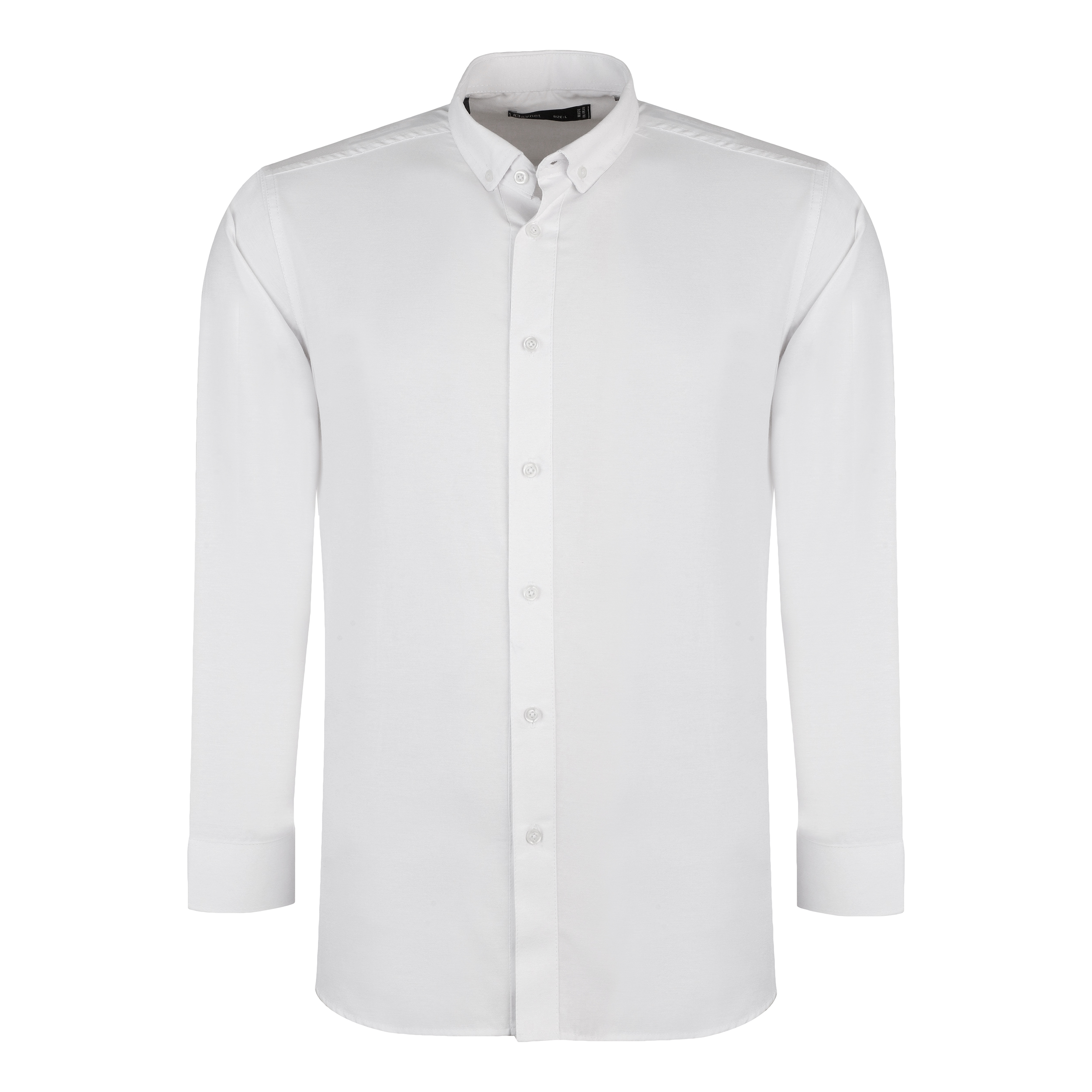 پیراهن آستین بلند مردانه باینت مدل 2261721 رنگ سفید