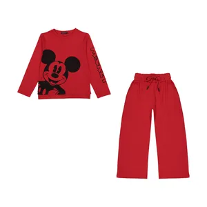 ست تی شرت آستین بلند و شلوار دخترانه تودوک مدل 2151659-72