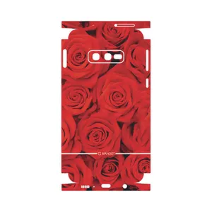 MAHOOT Red-Flower-FullSkin Cover Sticker for Samsung Galaxy S10e