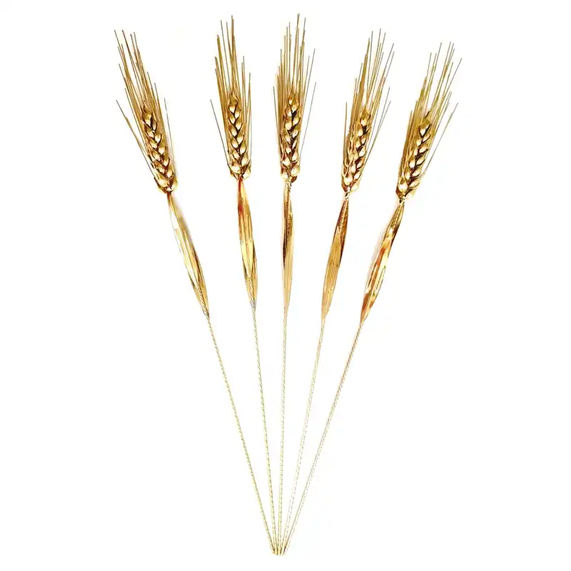 گل مسی طرح خوشه گندم بسته 5 عددی