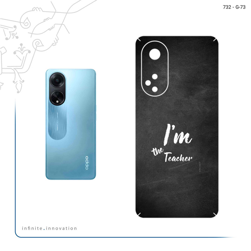 برچسب پوششی ماهوت مدل Teacher مناسب برای گوشی موبایل اپو A98