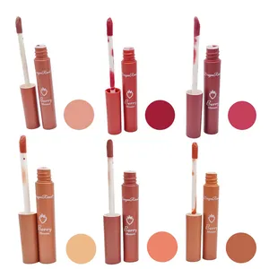 رژ لب مایع مات دراگون رانی مدل توت فرنگی مجموعه 6 عددی