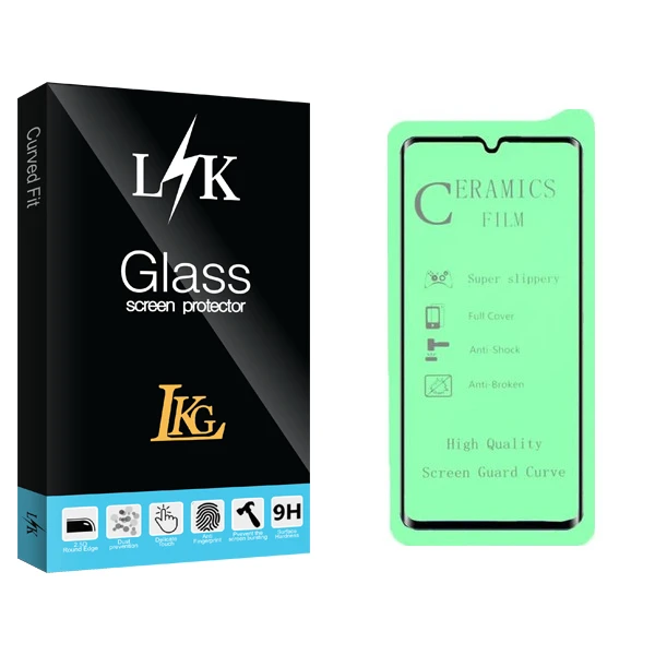 محافظ صفحه نمایش سرامیکی ال کا جی مدل LK Glass مناسب برای گوشی موبایل سامسونگ Galaxy A50s