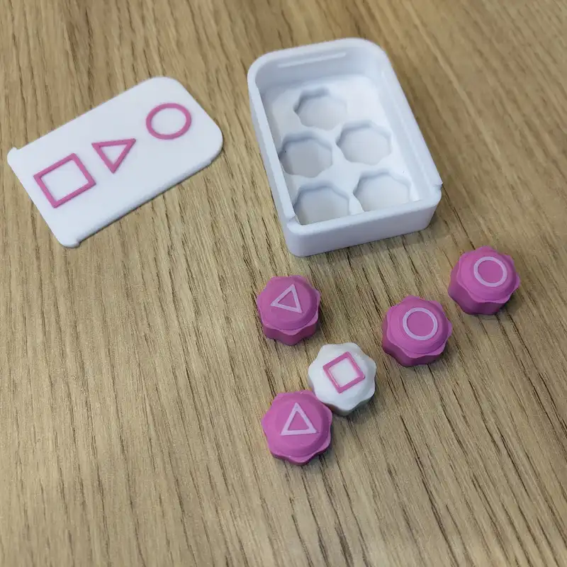 بازی فکری مدل گونگی طرح اسکویید گیم