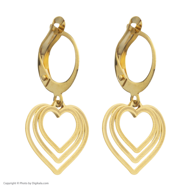 گوشواره طلا 18 عیار زنانه مایا ماهک مدل ME0985