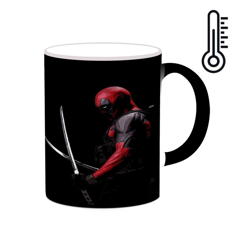 ماگ حرارتی کاکتی مدل ددپول Deadpool کد mgh38381