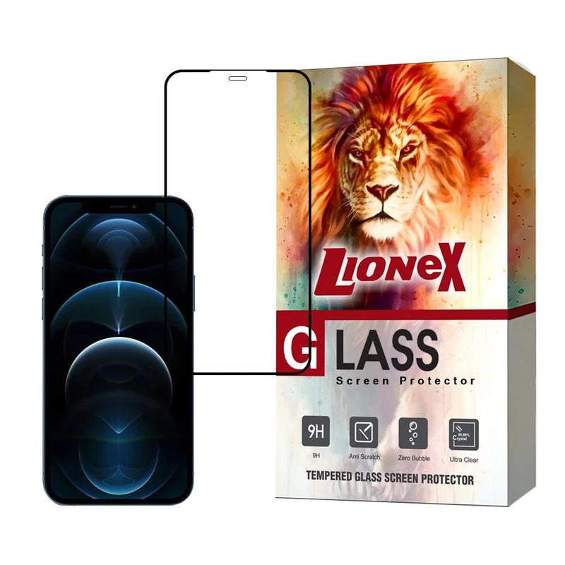 محافظ صفحه نمایش لایونکس مدل FULSLLI مناسب برای گوشی موبایل اپل iPhone 12 Pro Max
