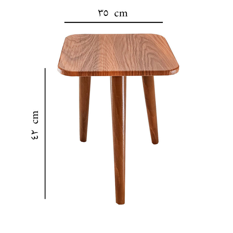 میز عسلی مدل لیون 322 p  کد 13