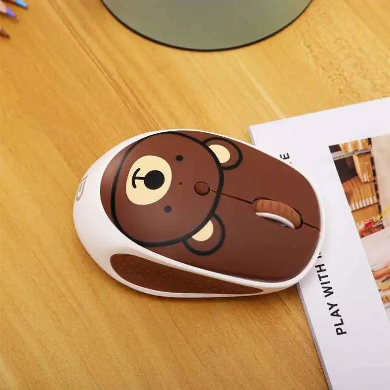 ماوس بی سیم اف دی فرند مدل e580hs خرس