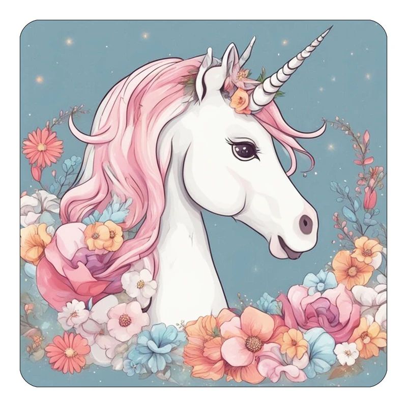 مگنت کاکتی طرح اسب تک شاخ و یونیکورن مدل mp33368