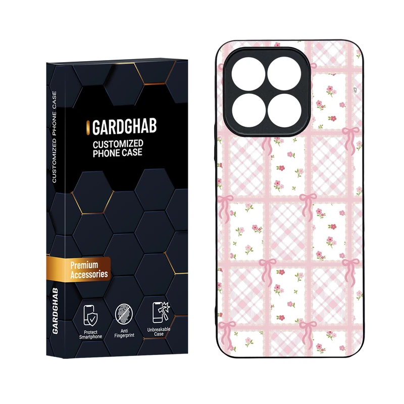 کاور گارد قاب مدل دور ژله ای دخترانه مناسب برای گوشی موبایل آنر Honor X8b 4G