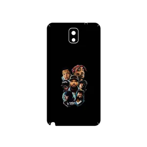 MAHOOT Great Rappers Digital Art Cover Sticker for Samsung Galaxy Note 3