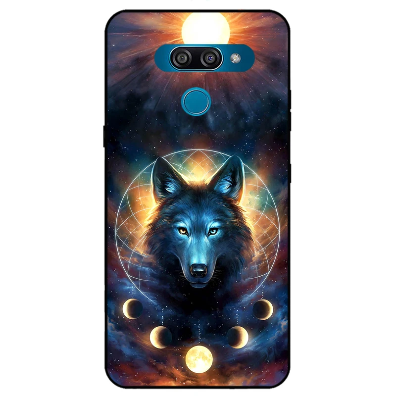 کاور مگافون طرح گرگ و ماه مدل 8006 مناسب برای گوشی موبایل ال جی K50
