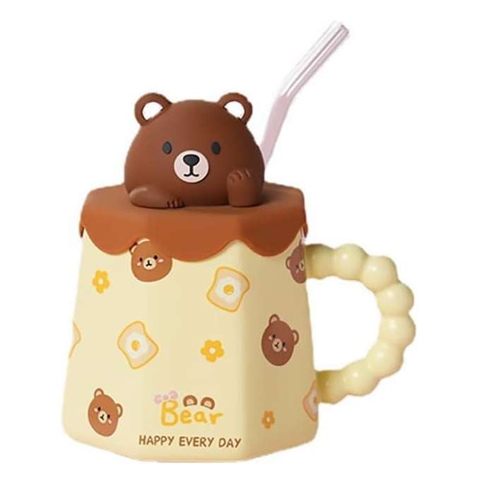 ماگ مدل BEAR درب سیلیکونی کد 1369n1075c ماگ مدل BEAR درب سیلیکونی کد 1369n1075c