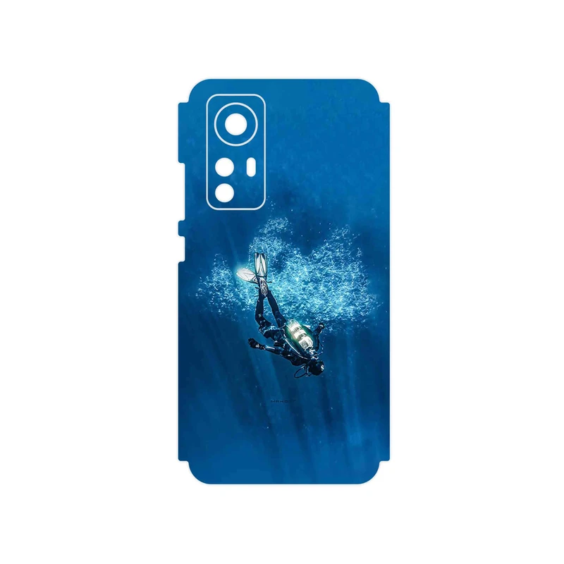 برچسب پوششی ماهوت مدل Scuba_Diving مناسب برای گوشی موبایل شیائومی 12X