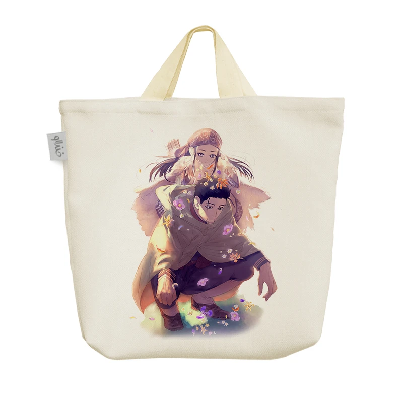 ساک خرید خندالو مدل اسیرپا و هیاکونوسکه انیمه کامویی کد 2200