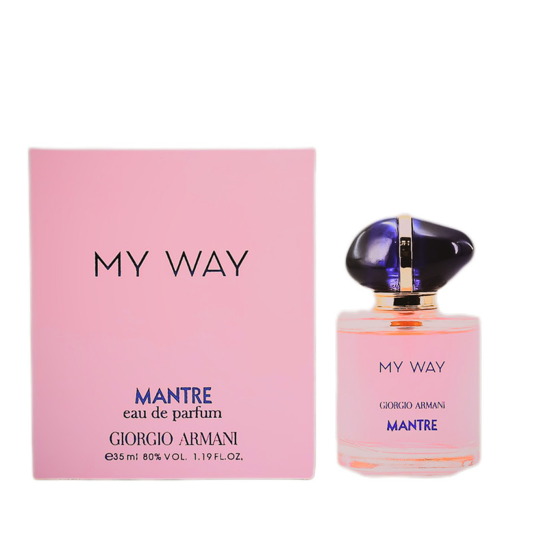 عطر جیبی زنانه مانتره مدل MY WAY GIORGIOARMANI حجم 35 میلی لیتر