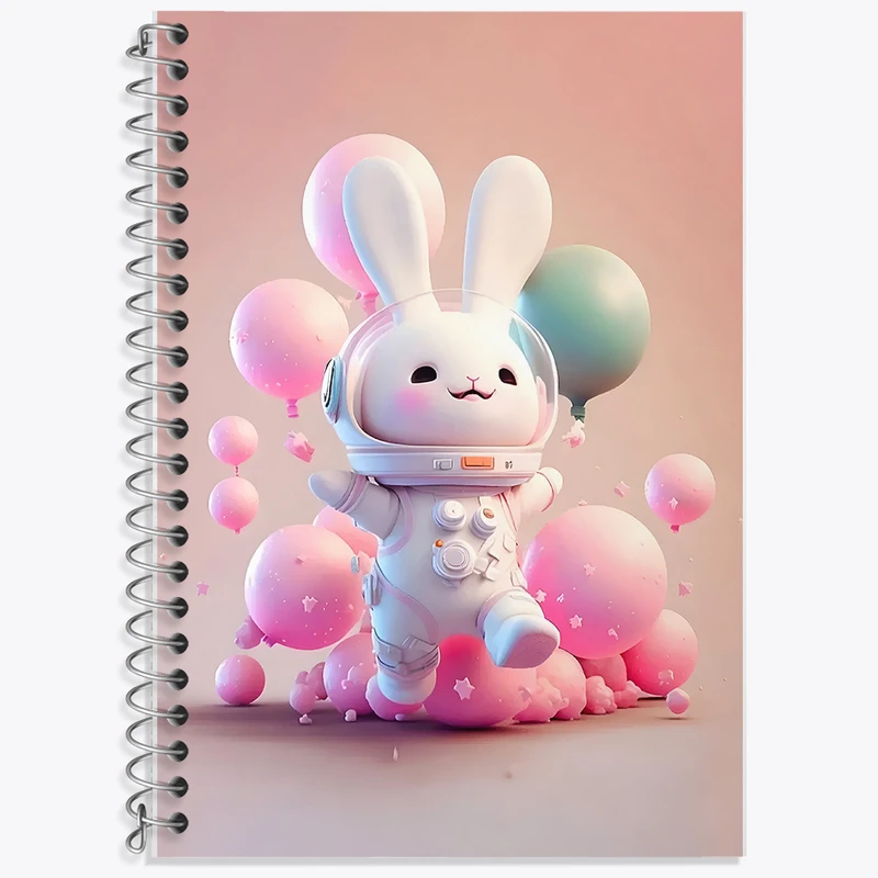 دفتر لغت 50 برگ خندالو طرح خرگوش بامزه کد F5723