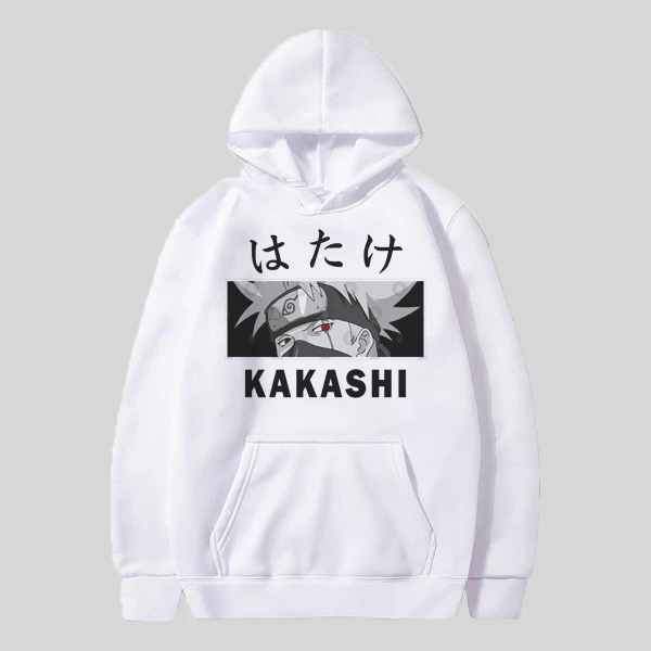 هودی مردانه مدل انیمه ای ناراتو شخصیت کاکاشی کد anm037