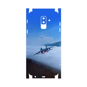 MAHOOT Fighter plane Su27-FullSkin Cover Sticker for Samsung Galaxy A6 Plus 2018