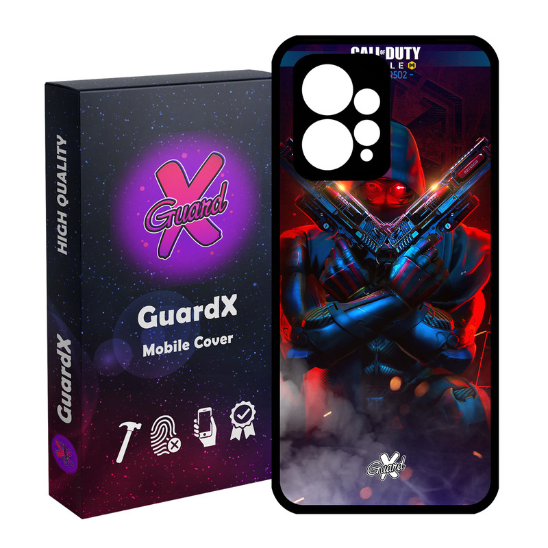 کاور گارد ایکس طرح Call Of Duty مدل Glass10388 مناسب برای گوشی موبایل شیائومی Redmi Note 12 4G