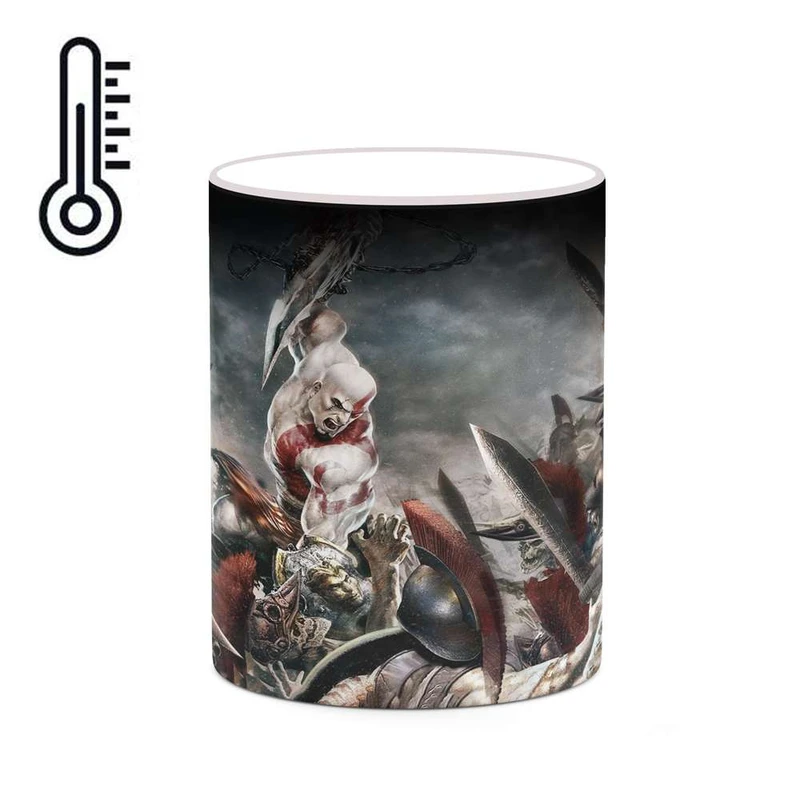 ماگ حرارتی کاکتی مدل بازی God Of War کد mgh20980