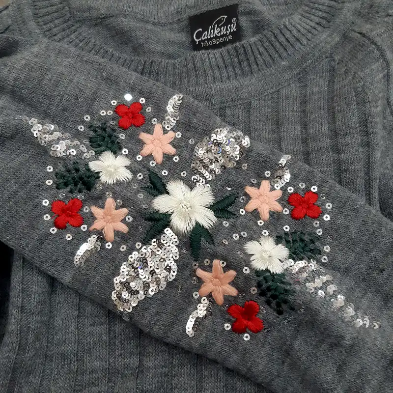 پیراهن بافت زنانه کالیکوزو مدل HF-2106G