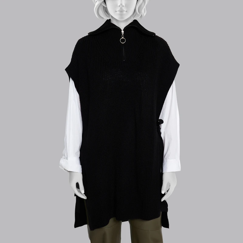 پانچو بافت زنانه ترندیول مدل 131439800