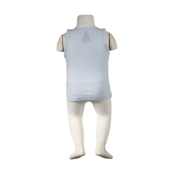 تاپ بچگانه آدمک کد 250100 رنگ آبی