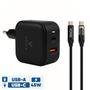 شارژر دیواری 45 وات وونک مدل CA-45 به همراه کابل USB-C