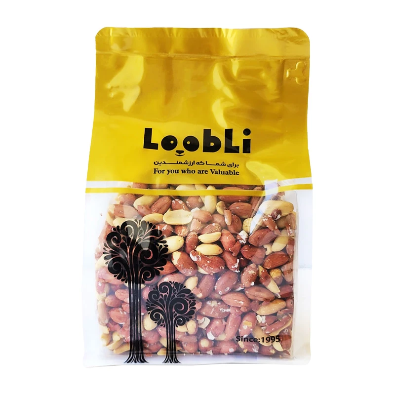 مغز بادام زمینی آستانه نمکین لوبلی - 480 گرم