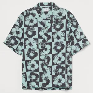 پیراهن آستین کوتاه مردانه اچ اند ام مدل 0964000002