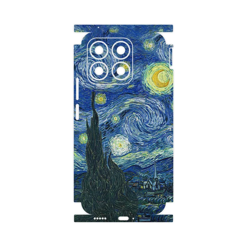 برچسب پوششی ماهوت مدل The Starry Night of van Gogh-FullSkin مناسب برای گوشی موبایل آنر X8b