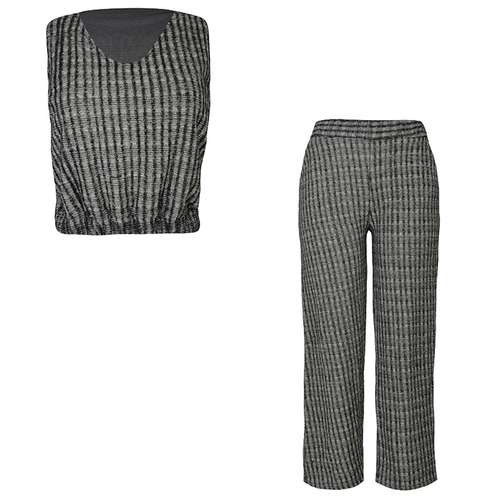 ست تاپ و شلوار زنانه مدل 358099923