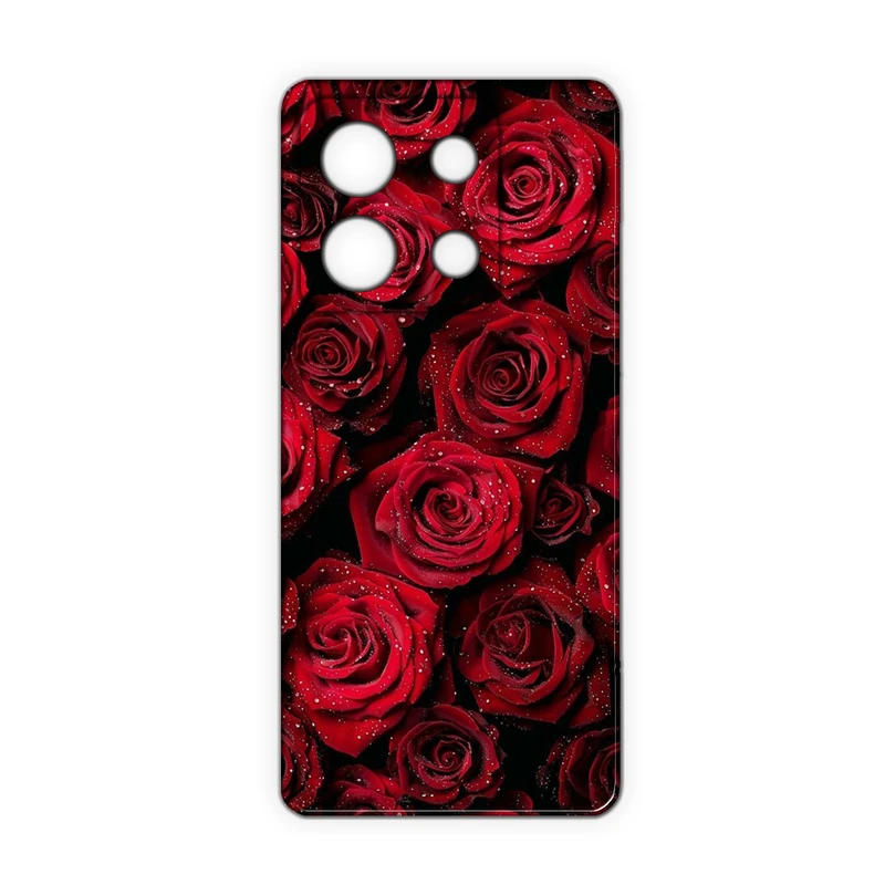 کاور مدل گل کد 319 مناسب برای گوشی موبایل شیائومی Redmi Note 13 4G