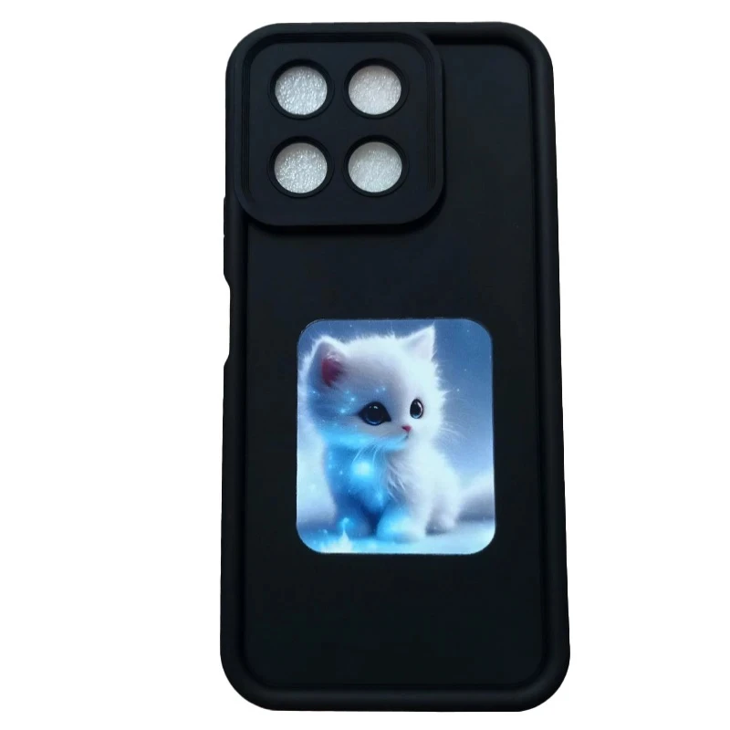 کاور ایکس قاب کد hu8 مدل دخترانه مناسب برای گوشی موبایل آنر x8a