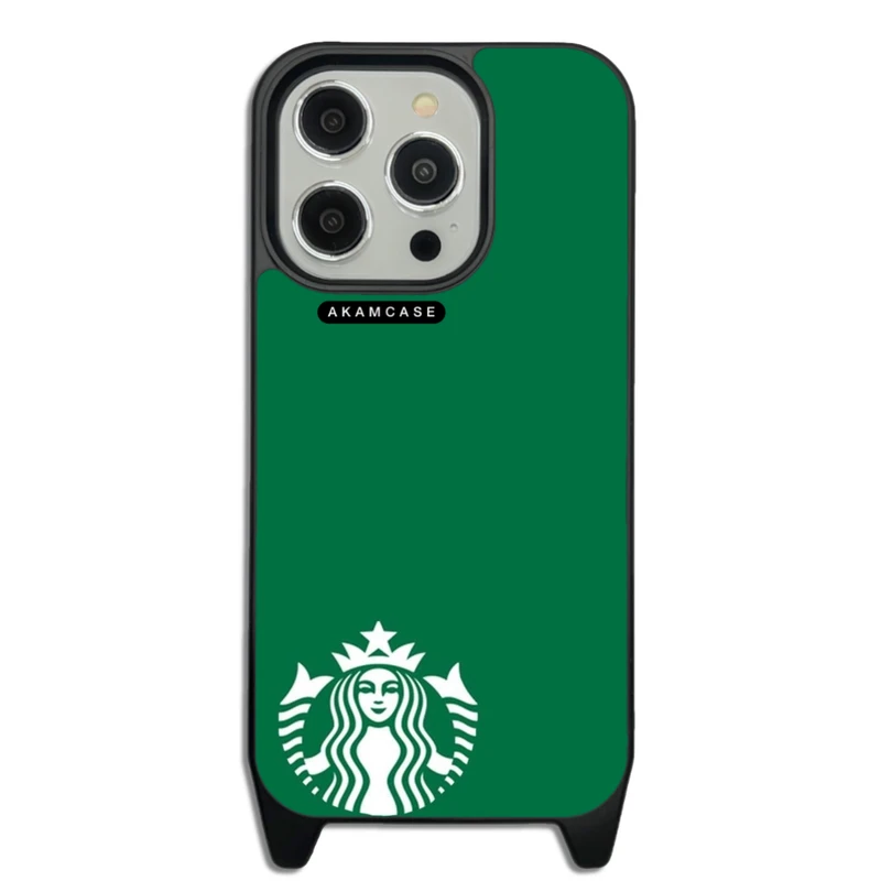 کاور آکام مدل AMCWLA14PRO-STARBUCKS1 مناسب برای گوشی موبایل اپل iPhone 14 PRO