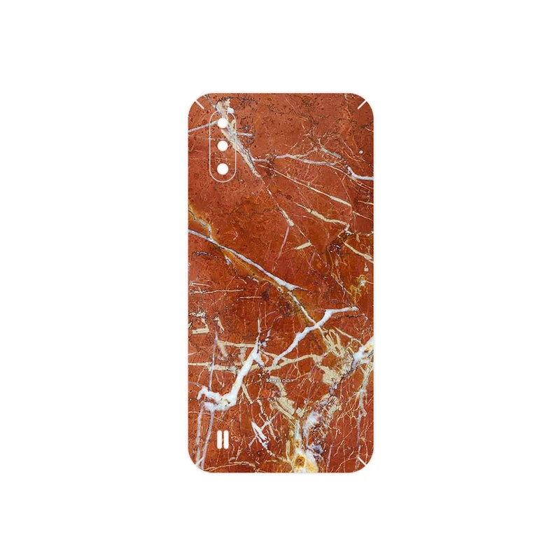 برچسب پوششی ماهوت مدل Red Marble مناسب برای گوشی موبایل سامسونگ Galaxy M01