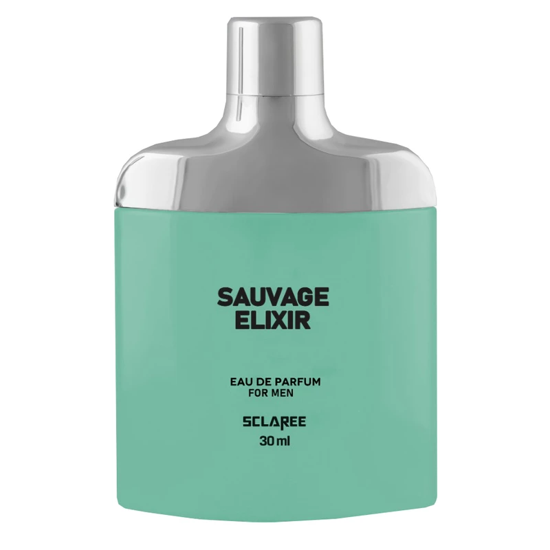 عطر جیبی مردانه اسکلاره مدل Sauvage Elixir حجم 30 میلی لیتر 