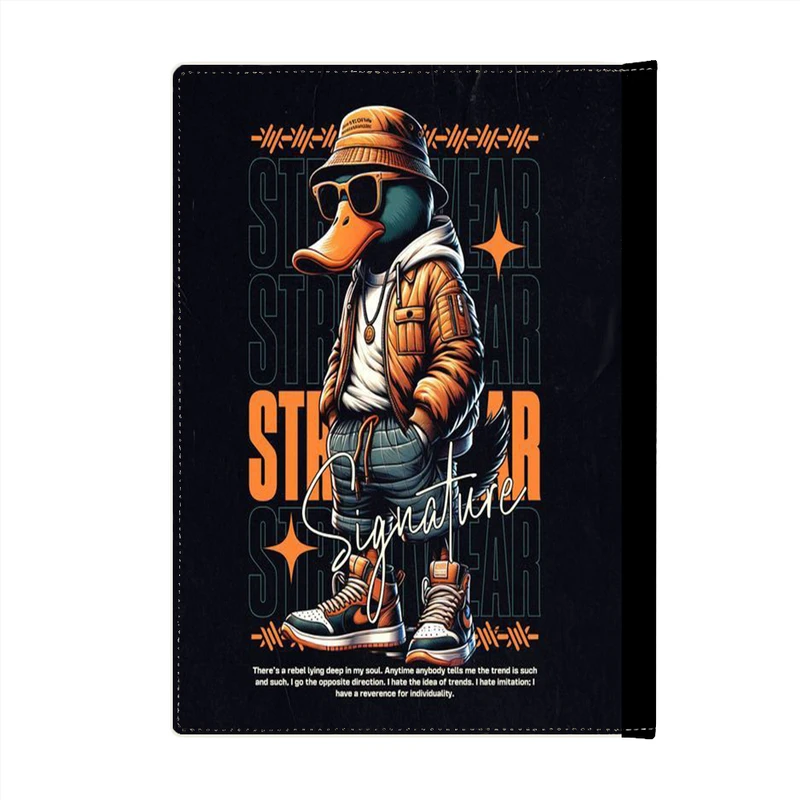 کلاسور پاد آفرین مدل فانتزی کارتونی طرح اردک بامزه کد p305