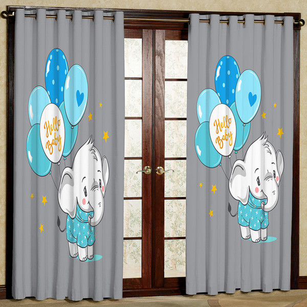 پرده مدل مخمل پانچی کد 7730 سایز 280x140 سانتی متر