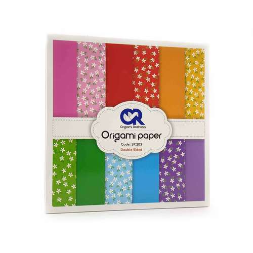 کاغذ اوریگامی مدل Sp203 بسته 48 عددی