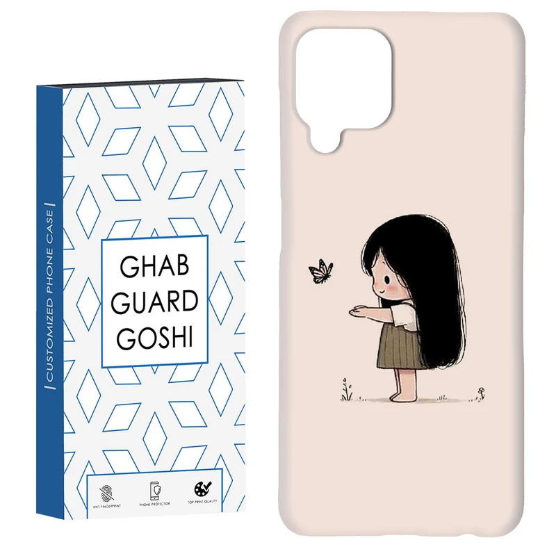 کاور قاب گارد گوشی طرح دخترانه کد Dimo-945 مناسب برای گوشی موبایل سامسونگ Galaxy A22 4G / Galaxy M32 4G