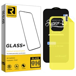 Randika Super-D Screen Protector For Apple iPhone 14 Pro Max With Back Protector