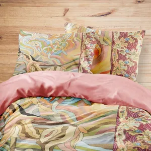 سرویس روتختی مدوپد طرح فرش تابلو مدل C-T00011 یک نفره 4 تکه